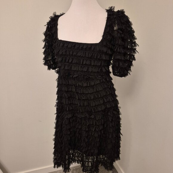 Zara Have Fun Party Dress with Ties - Picture 3 of 10